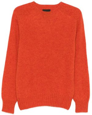 Howlin' Jersey con cuello redondo - Naranja