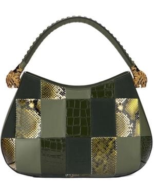 Roberto Cavalli Roar Tote Bag - Green