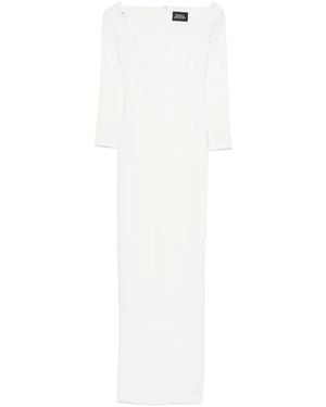 Solace London Lolita Maxikleid Mit Verdrehtem Design - Weiß