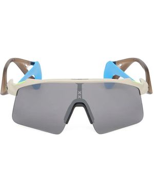 Oakley Stunt Wing Geometric Sunglasses - Blue