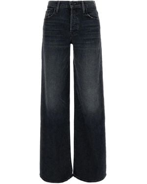 Mother Smoothie Sneak Jeans - Black
