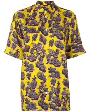 Stella McCartney Ricky Silk Shirt - Yellow