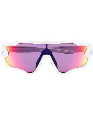 Oakley Jawbreaker Shield-Frame Sunglasses - Pink