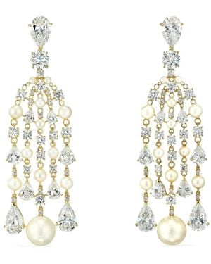 Anabela Chan Diamond Pearl Raindrop ピアス 18kイエローゴールドヴェルメイユ - メタリック