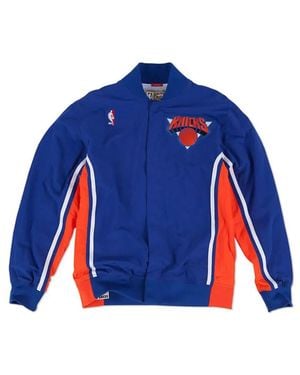 Mitchell & Ness Knicks 1992-1993 Warm-Up Jacket - Blue