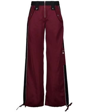 CASABLANCA Side-Pocket Trousers - Purple