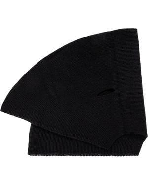 Homme Plissé Issey Miyake Ribbed Scarf - Black