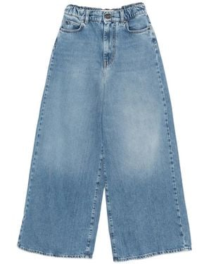 Weekend by Maxmara Elasticated Five-Pockets Jeans - Blue