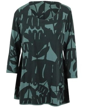 Ralph Lauren Floral-Print Flared Tunic - Green