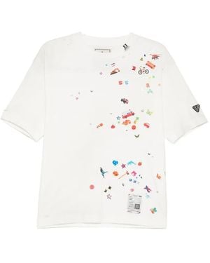 Maison Mihara Yasuhiro Graphic-Print T-Shirt - White