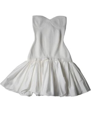 Alexis Dasia Strapless Textured Mini Dress - Gray