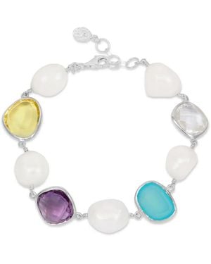 Dower & Hall Candy Gemstone Bracelet - Blue