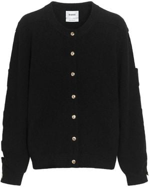 Barrie Ribbon-Detail Cardigan - Black