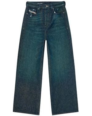 DIESEL 1996 D-Sire Wide-Leg Jeans - Blue