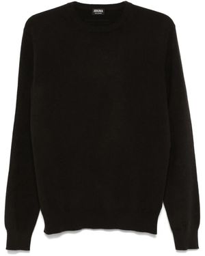 ZEGNA Cashmere Sweater - Schwarz
