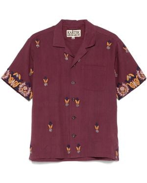 Kartik Research Camisa deportiva - Morado