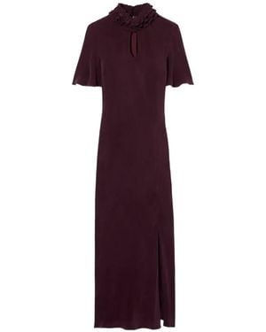 Claudie Pierlot Flowy Midi Dress - Purple