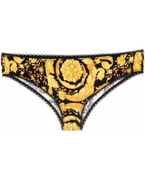 Versace バロッコ ショーツ - イエロー