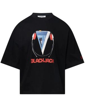 Black Jack Jewelry Graphic-Print T-Shirt - Black