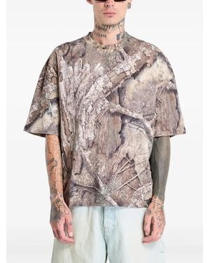 Represent Realtree カモフラージュ Tシャツ - ブラウン