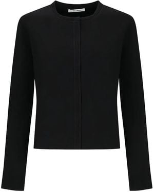Max Mara Round Neck Cardigan - Black