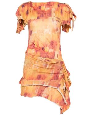 Isabel Marant Janick Mini Dress - Orange