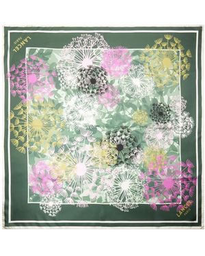 Lancel Fular Feux D'Artifice - Verde
