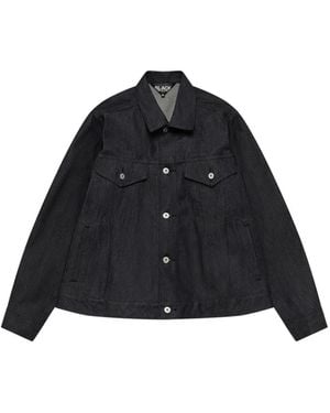 COMME DES GARÇON BLACK Denim Jacket - Black