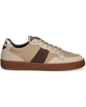 Napapijri Baskets Diomede À Empiècements - Brown