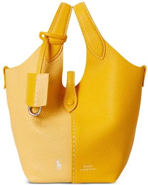Polo Ralph Lauren Small Polo Play Tote Bag - Yellow