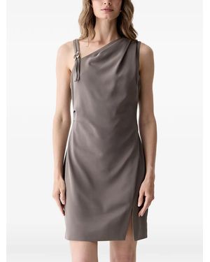 Guess Livia Asymmetric Mini Dress - Grey
