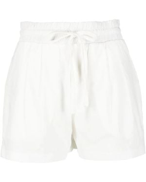Thom Krom Drawstring Waistband Shorts - White