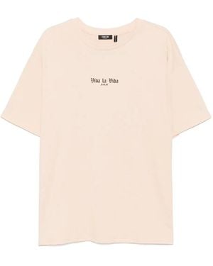 FIVE CM T-Shirt À Imprimé Graphique - Natural