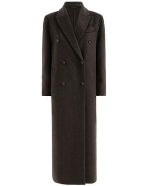 Brunello Cucinelli Hand-Crafted Coat - Black