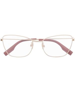 McQ Klassische Cat-Eye-Brille - Mettallic