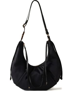 Borbonese Small Fold shoulder bag - Negro