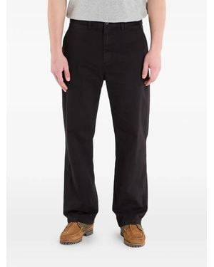 Gap Pantalones Con Trabillas - Negro