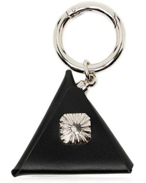 Toga Monedero Triangular Con Apliques - Negro