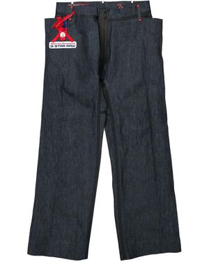 Walter Van Beirendonck X G-Star Jean Raw À Ornements - Bleu