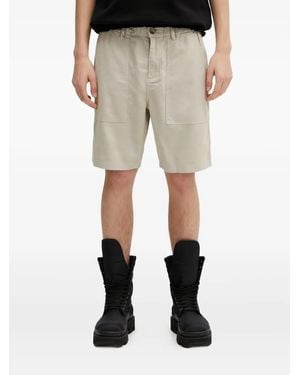 Barbour Grindle Elasticated-Waist Shorts - Natural