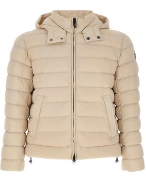 Colmar Detachable-Hood Down Jacket - Natural