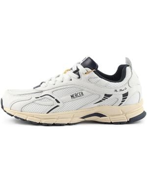 Mercer Re-Run Panelled Trainers - White