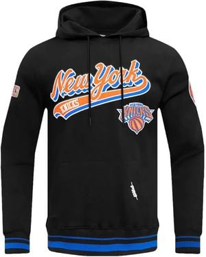 Stadium Goods X New York Knicks Script Tail Hoodie - Black