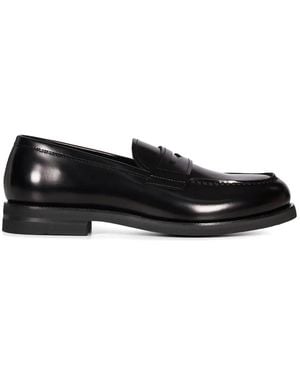Henderson Iconic Penny Loafer Aus Leder - Schwarz