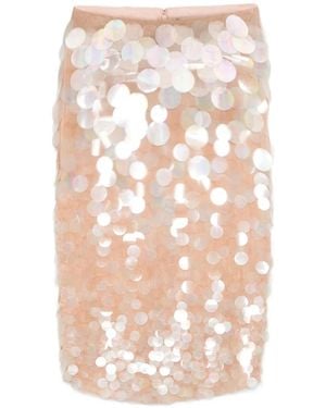 retroféte Riley High-Waisted Skirt - White