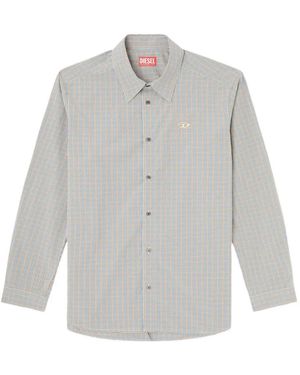 DIESEL S-simply-dlbv シャツ - グレー
