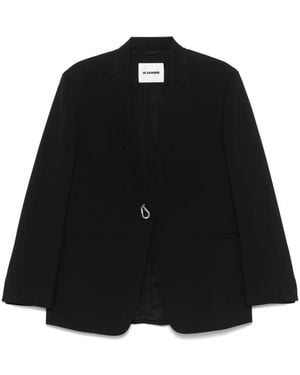 Jil Sander Wool Blazer - Black