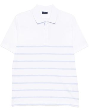 Paul & Shark Gestreept Poloshirt - Wit