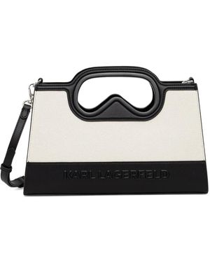KARL LAGERFELD K/Aviator Tote Bag - Black