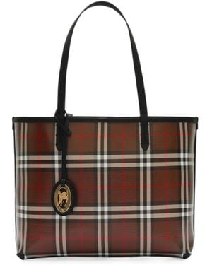 Burberry Petit Cabas Zippé - White